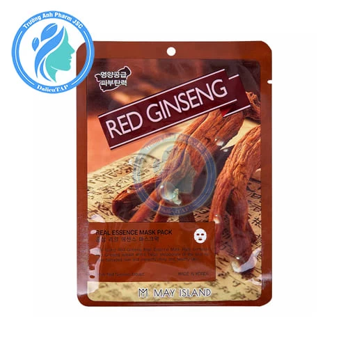 Mặt nạ dưỡng chất May Island Red Ginseng Real Essence Mask Pack